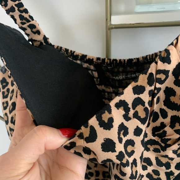 Code X Mode Leopard Print Bustier Midi Dress - Picture 12 of 13